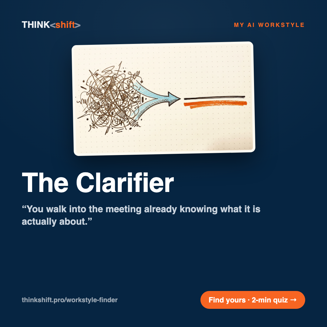 The Clarifier workstyle badge