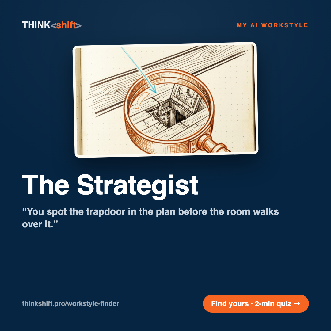 The Strategist workstyle badge