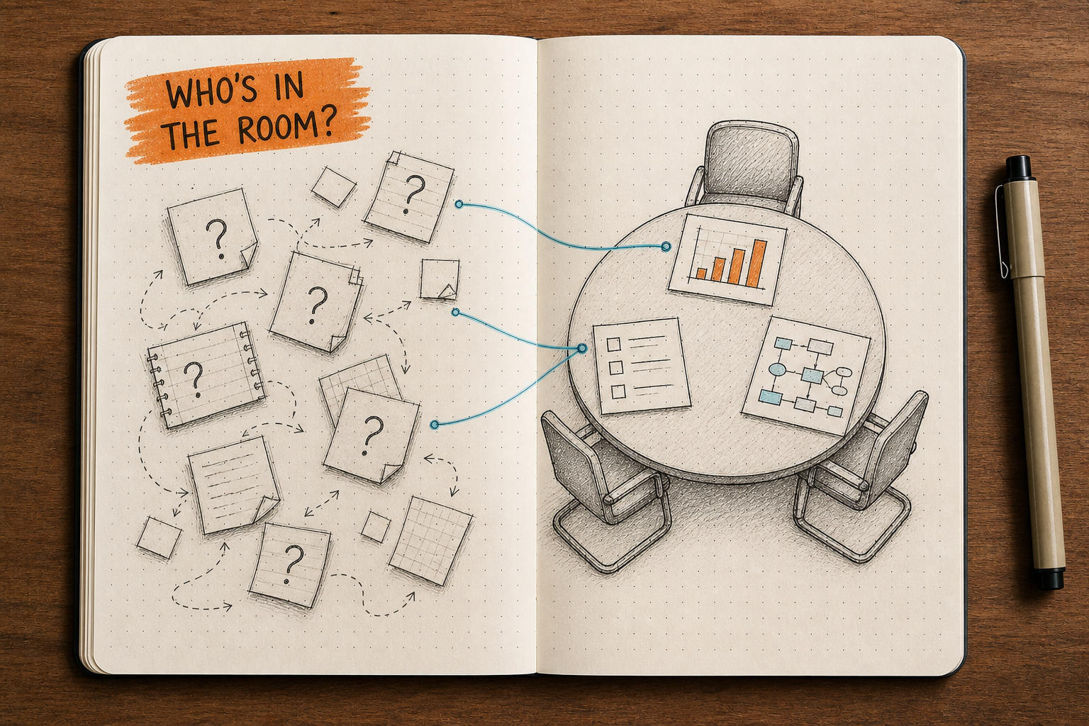Editorial illustration for The meeting prompt mistake that creates generic prep
